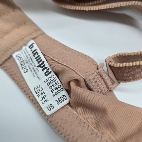 b.tempt'd by Wacoal Bra Womens 36DD T-Shirt Lace Convertible Underwire 953223 - Picture 5 of 8